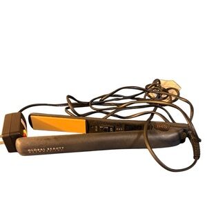 CHI Global Beauty Network GF1001 Black 1-in Ceramic Flat Iron Hair Straightener